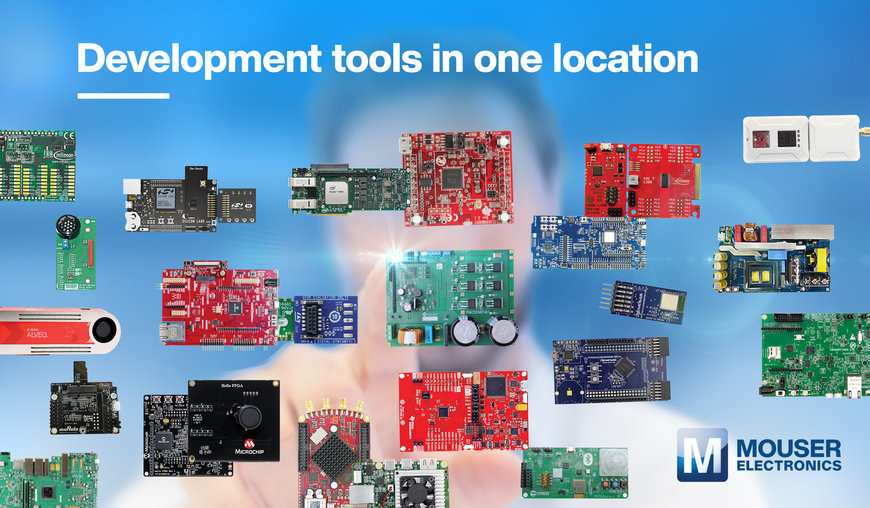El sitio de recursos de Mouser para kits de desarrollo y herramientas de ingeniería simplifica el diseño de productos